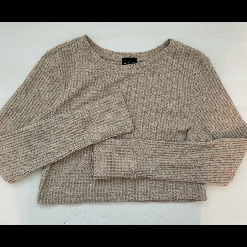 urban outfitters out from under thermal crop top